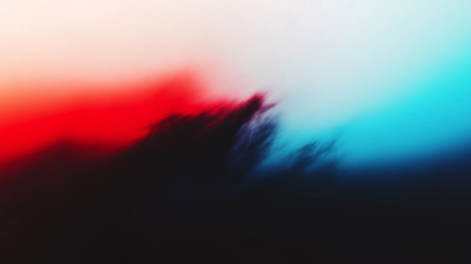 Red and Blue Blurred Light Abstract Wallpaper