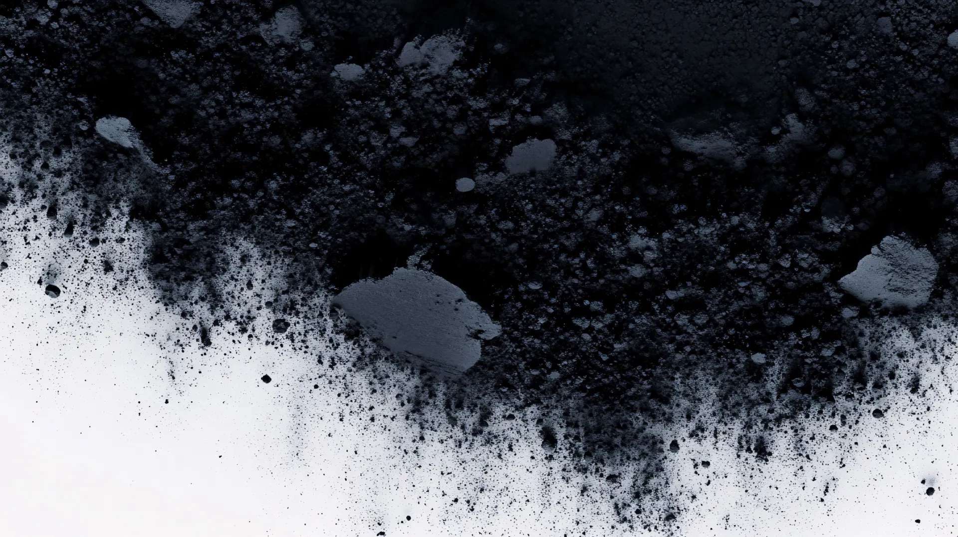 Black Particle Dust Explosion Abstract Wallpaper