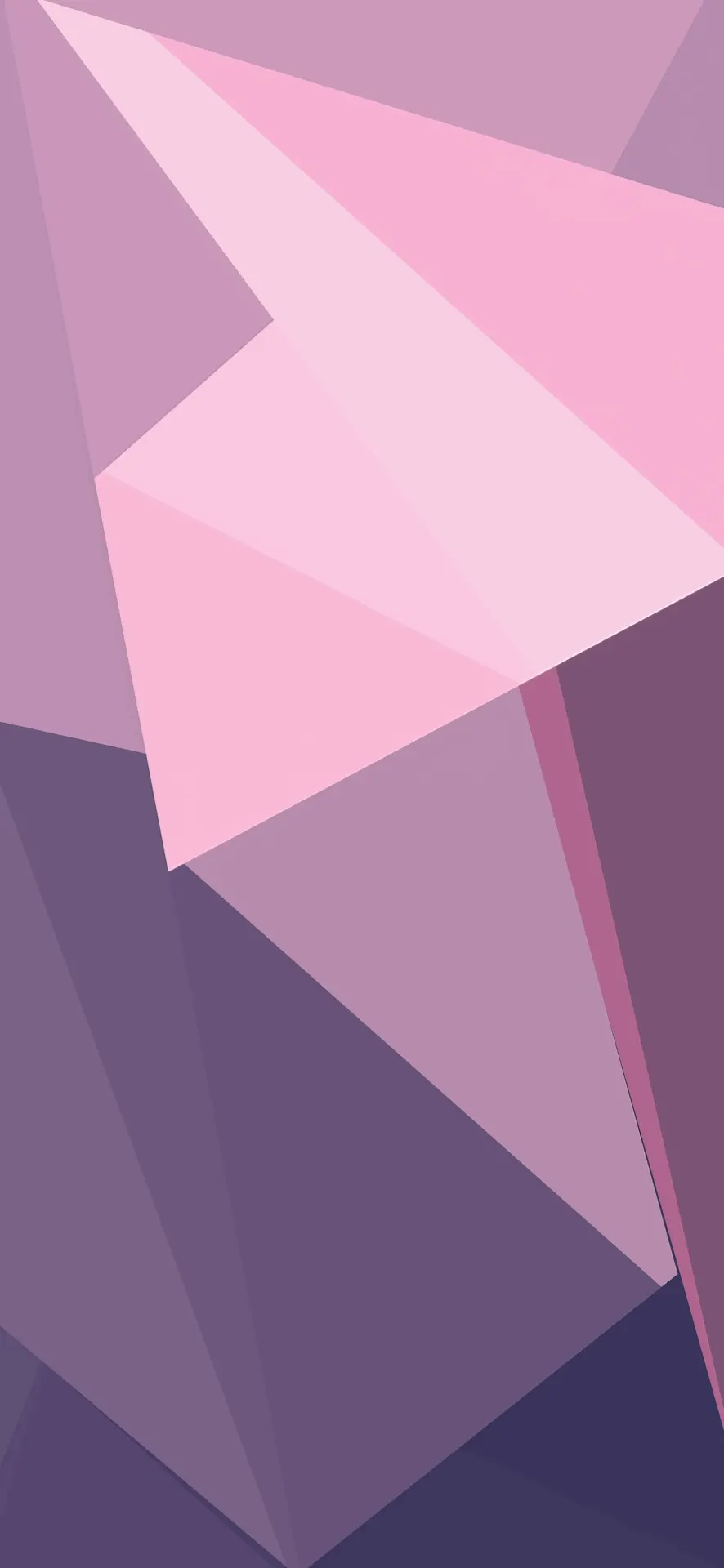 Pink and Purple Geometric Layers Wallpaper