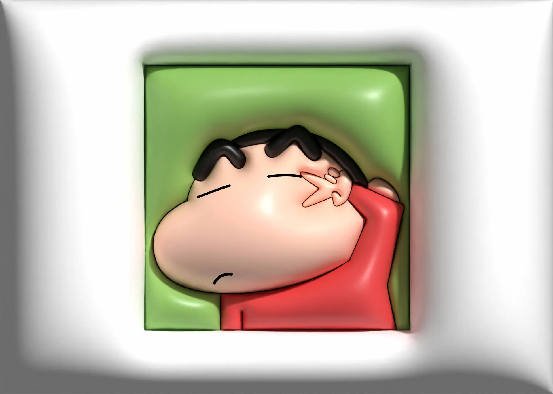 Crayon Shin-chan Cozy Rest Wallpaper